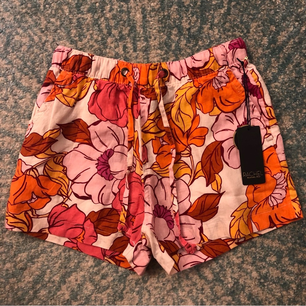 Rachel Roy Linen Shorts XS